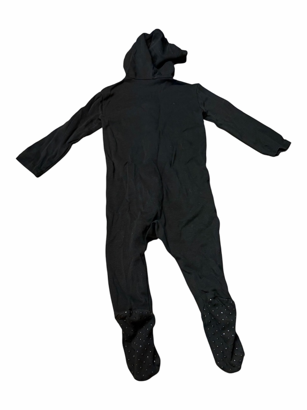 Spirit Black and White Skeleton Hooded One piece Costume size 12-18 mo - Picture 2 of 3